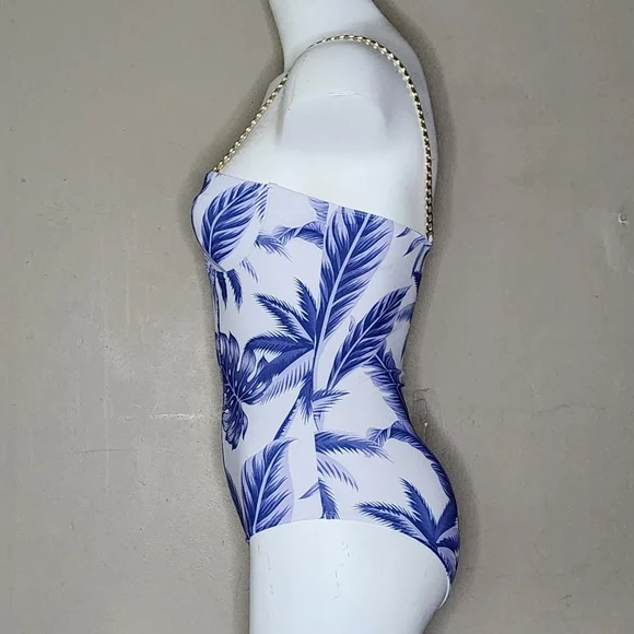 Shein Tropical Underwire Chain Strap Swimsuit - Size Small - Picture 4 of 15